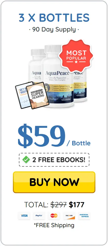 AquaPeace Buy 3 bottles